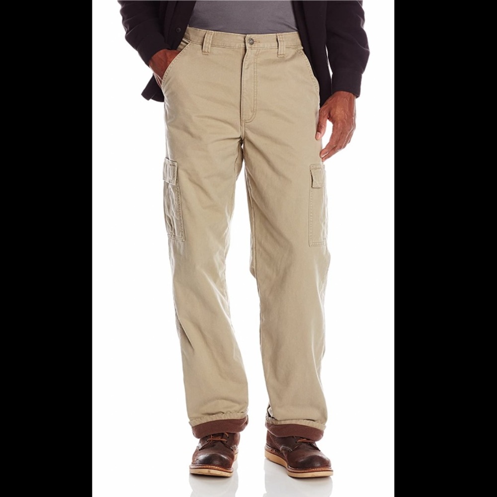 Wrangler Fleece Lined Cargo Pants 42x30 NWT